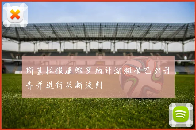 斯基拉报道维罗纳计划租借巴尔丹齐并进行买断谈判